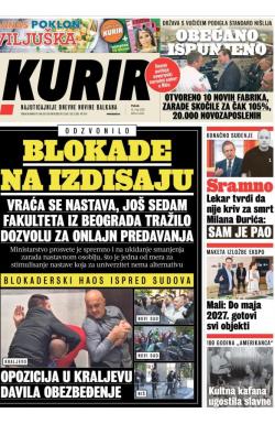 Kurir - broj 4026, 16. maj 2025.