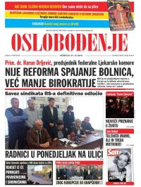 Oslobođenje - broj 24.817, 27. dec 2015.