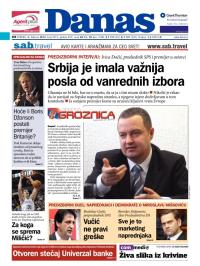 Danas - broj 5972, 4. feb 2014.