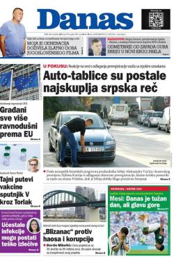 Danas - broj 9159, 23. nov 2022.