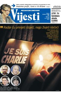 Vijesti - broj 6028, 8. jan 2015.