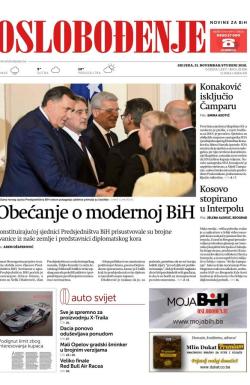 Oslobođenje - broj 25858, 21. nov 2018.