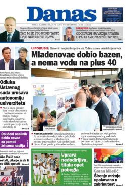 Danas - broj 9056, 25. jul 2022.