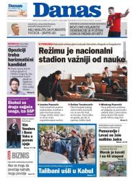 Danas - broj 8722, 16. avg 2021.