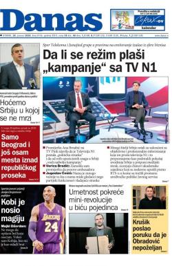 Danas - broj 8156, 28. jan 2020.