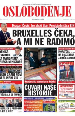 Oslobođenje - broj 24.444, 19. dec 2014.