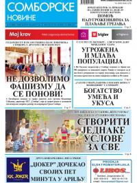 Somborske novine - broj 3566, 28. okt 2022.