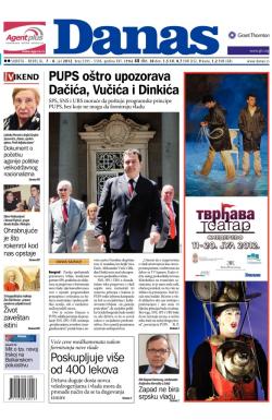 Danas - broj 5395-5396, 7. jul 2012.