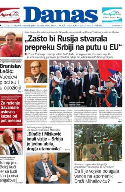 Danas - broj 7528, 10. maj 2018.