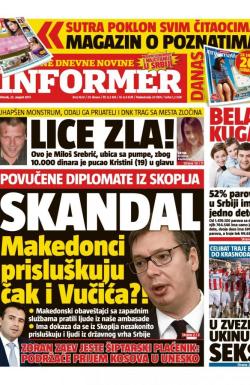 Informer - broj 1620, 22. avg 2017.