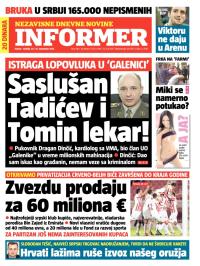 Informer - broj 416, 14. sep 2013.