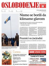 Oslobođenje - broj 25597, 2. mar 2018.
