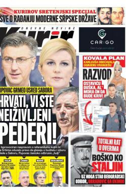 Kurir - broj 1805, 15. feb 2019.