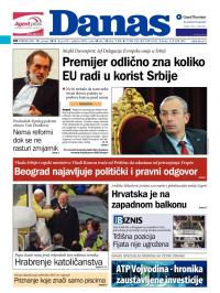 Danas - broj 6321, 19. jan 2015.