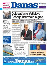 Danas - broj 6759, 1. apr 2016.