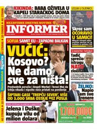 Informer - broj 1844, 18. maj 2018.