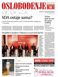 Oslobođenje - broj 25498, 19. nov 2017.
