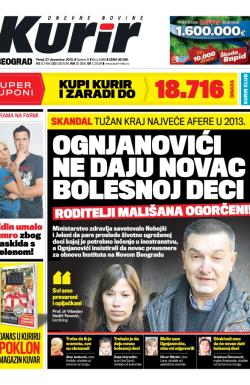Kurir - broj 3685, 27. dec 2013.