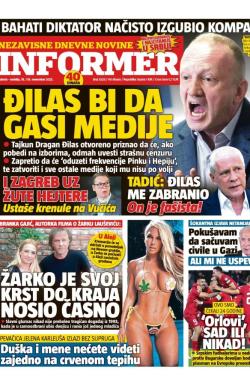 Informer - broj 3528, 18. nov 2023.