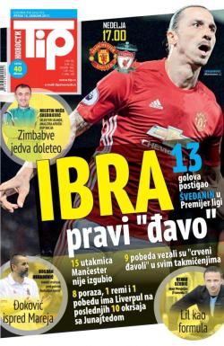 Tip - broj 793, 13. jan 2017.