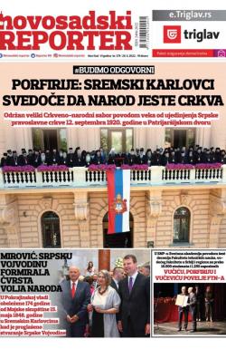 Novosadski reporter - broj 379, 20. maj 2022.