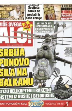 Alo - broj 3630, 4. apr 2018.