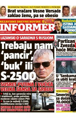 Informer - broj 1715, 11. dec 2017.