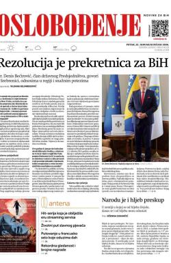 Oslobođenje - broj 28123, 23. jan 2026.