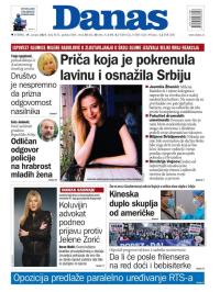 Danas - broj 8513, 19. jan 2021.