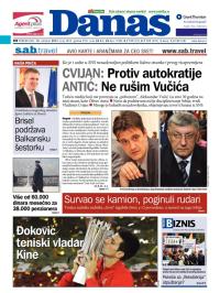 Danas - broj 5859, 14. okt 2013.