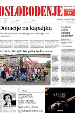 Oslobođenje - broj 26401, 11. jun 2020.