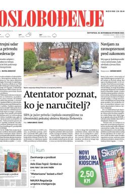 Oslobođenje - broj 27467, 30. nov 2023.