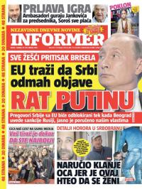 Informer - broj 1372, 29. okt 2016.