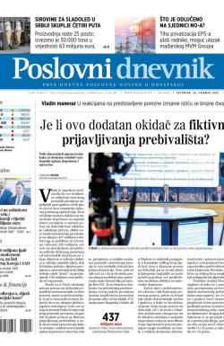 Poslovni Dnevnik - broj 4847, 25. maj 2023.