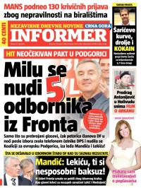 Informer CG - broj 626, 27. maj 2014.