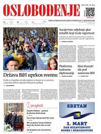 Oslobođenje - broj 28154, 28. feb 2026.