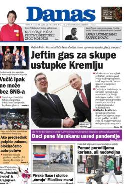 Danas - broj 8823, 25. nov 2021.