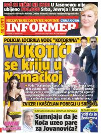 Informer CG - broj 1331, 12. sep 2016.