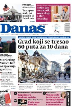 Danas - broj 8503-8504, 9. jan 2021.