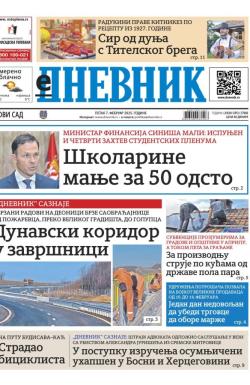 Dnevnik - broj 27986, 7. feb 2025.