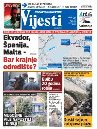 Vijesti - broj 5816, 7. jun 2014.