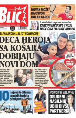 Blic - broj 8698, 18. maj 2021.