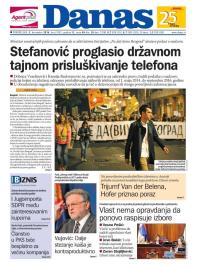 Danas - broj 7007, 5. dec 2016.