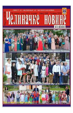 Čelinačke novine - broj 200, 24. jun 2016.