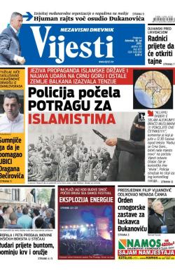 Vijesti - broj 6215, 16. jul 2015.