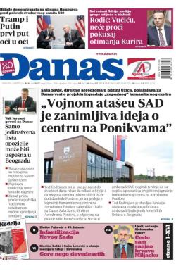 Danas - broj 7222-7223, 8. jul 2017.