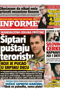 Informer - broj 3315, 11. mar 2023.