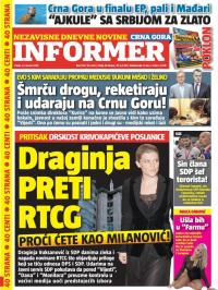 Informer CG - broj 1133, 22. jan 2016.