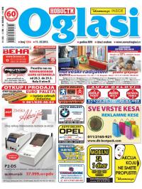 Novosti oglasi - broj 1354, 11. mar 2015.