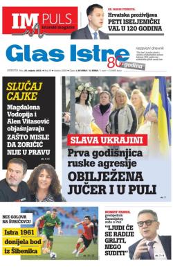 Glas Istre - broj 55, 25. feb 2023.